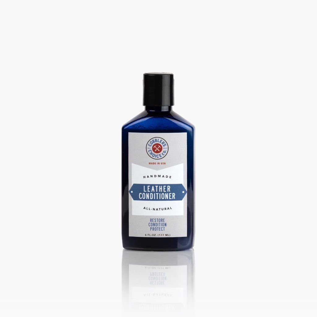Cobbler's Choice Leather Conditioner + Brush Bundle