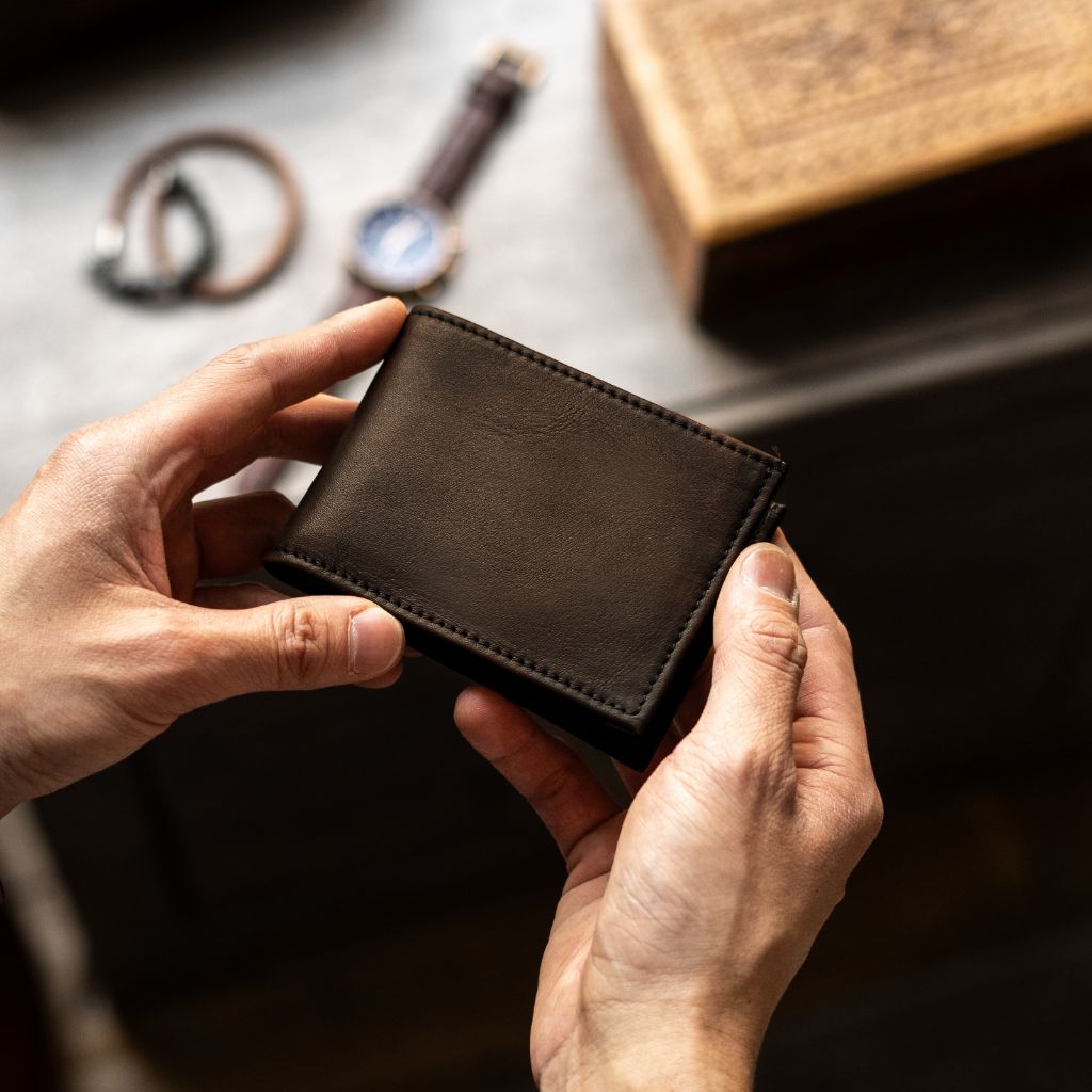 Bifold Wallet | Black Coffee