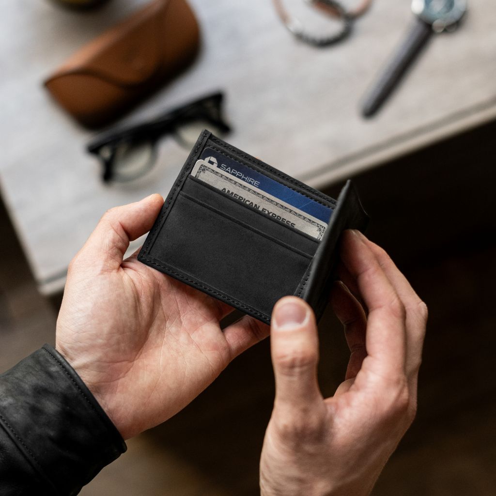 Bifold Wallet | Black Matte