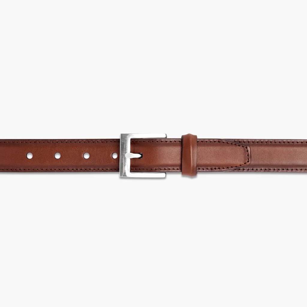 Men's Classic Leather Belt | Brandy