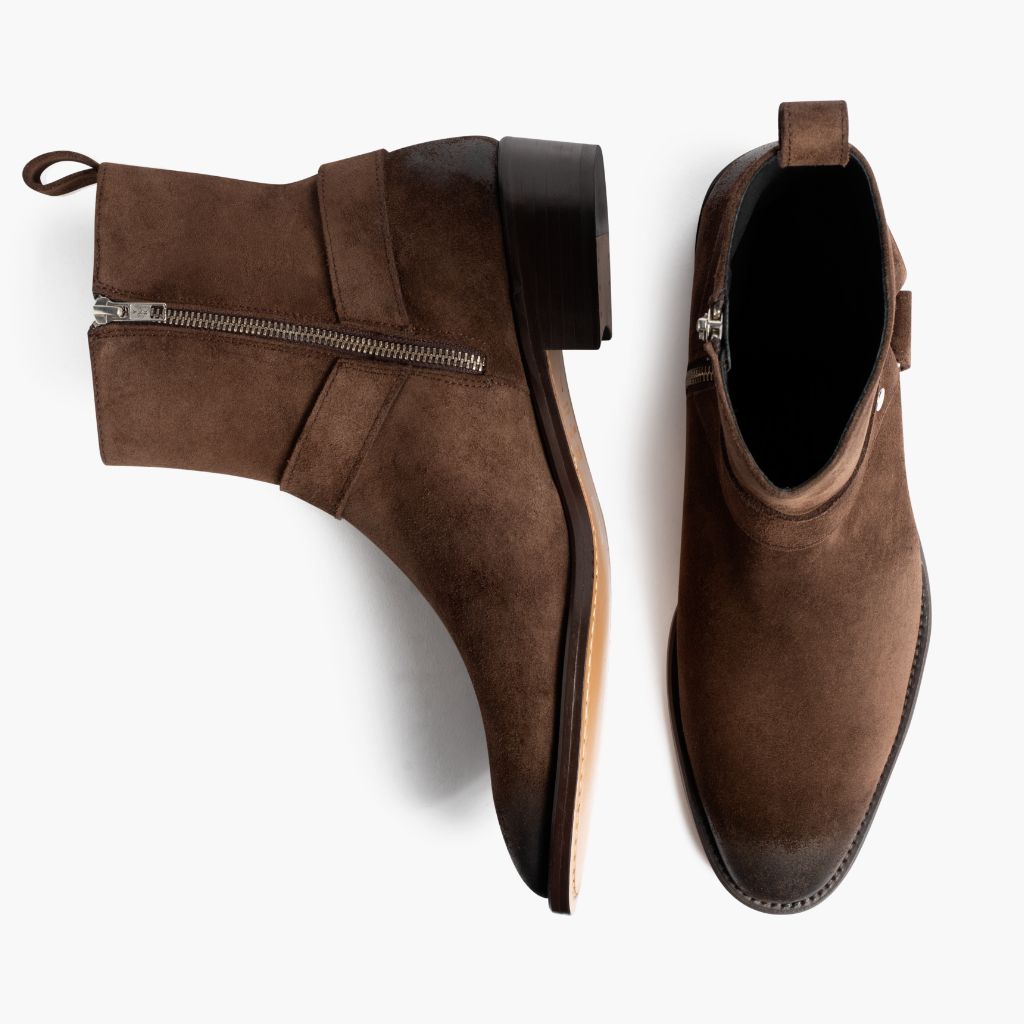 Harness | Dark Brown Suede