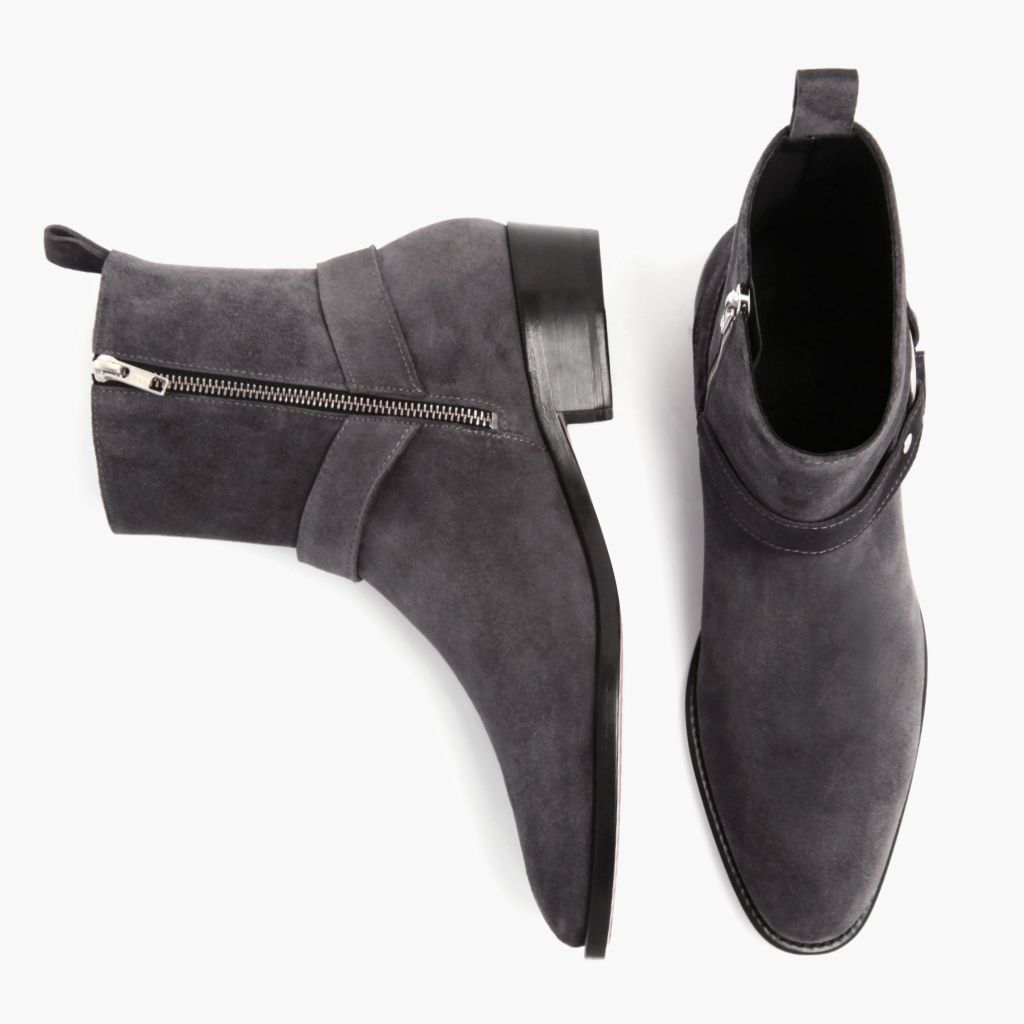 Harness | Grey Suede