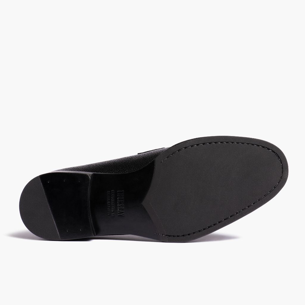 Lincoln | Pebbled Black