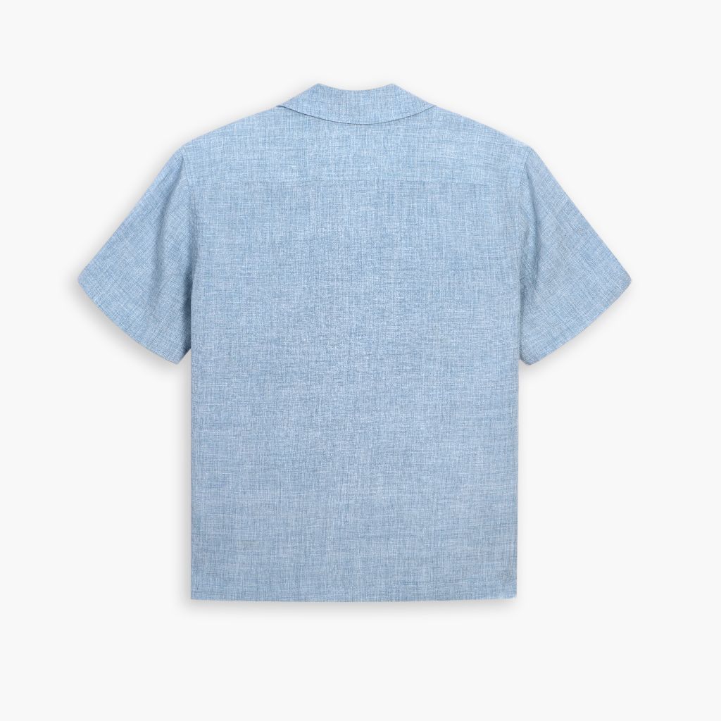 Linen Camp Shirt | Light Blue