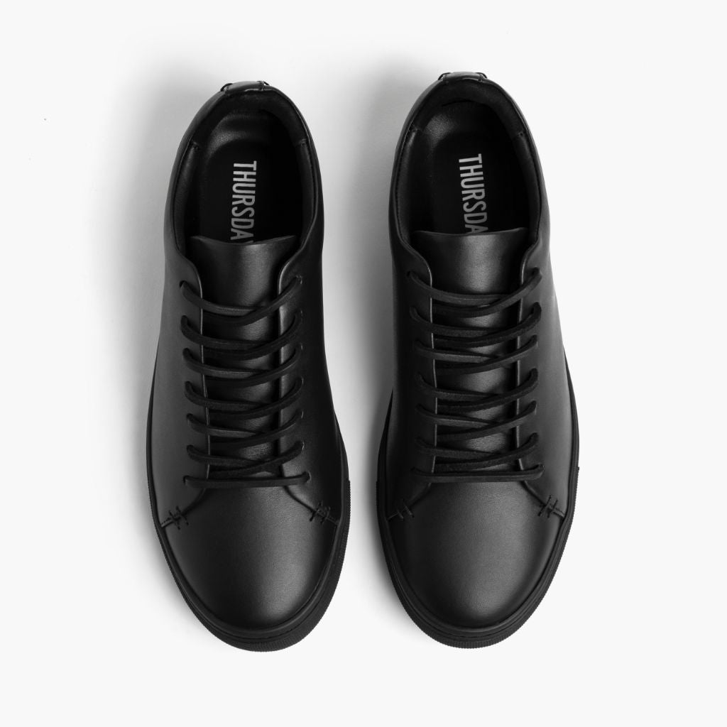 [S] Women's Premier Low Top | Black Vachetta