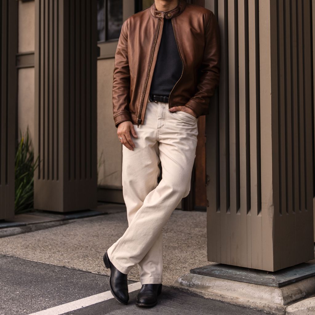 Racer Jacket | Brandy