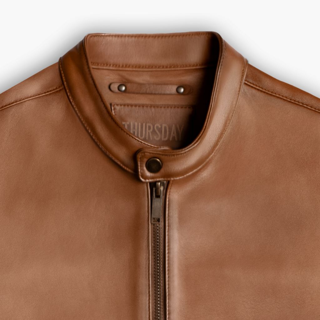 Racer Jacket | Toffee