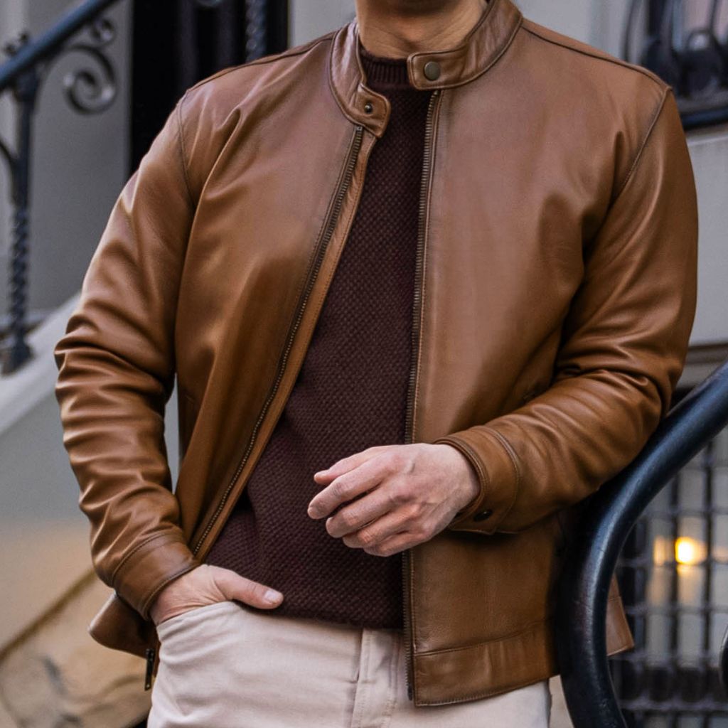 Racer Jacket | Toffee