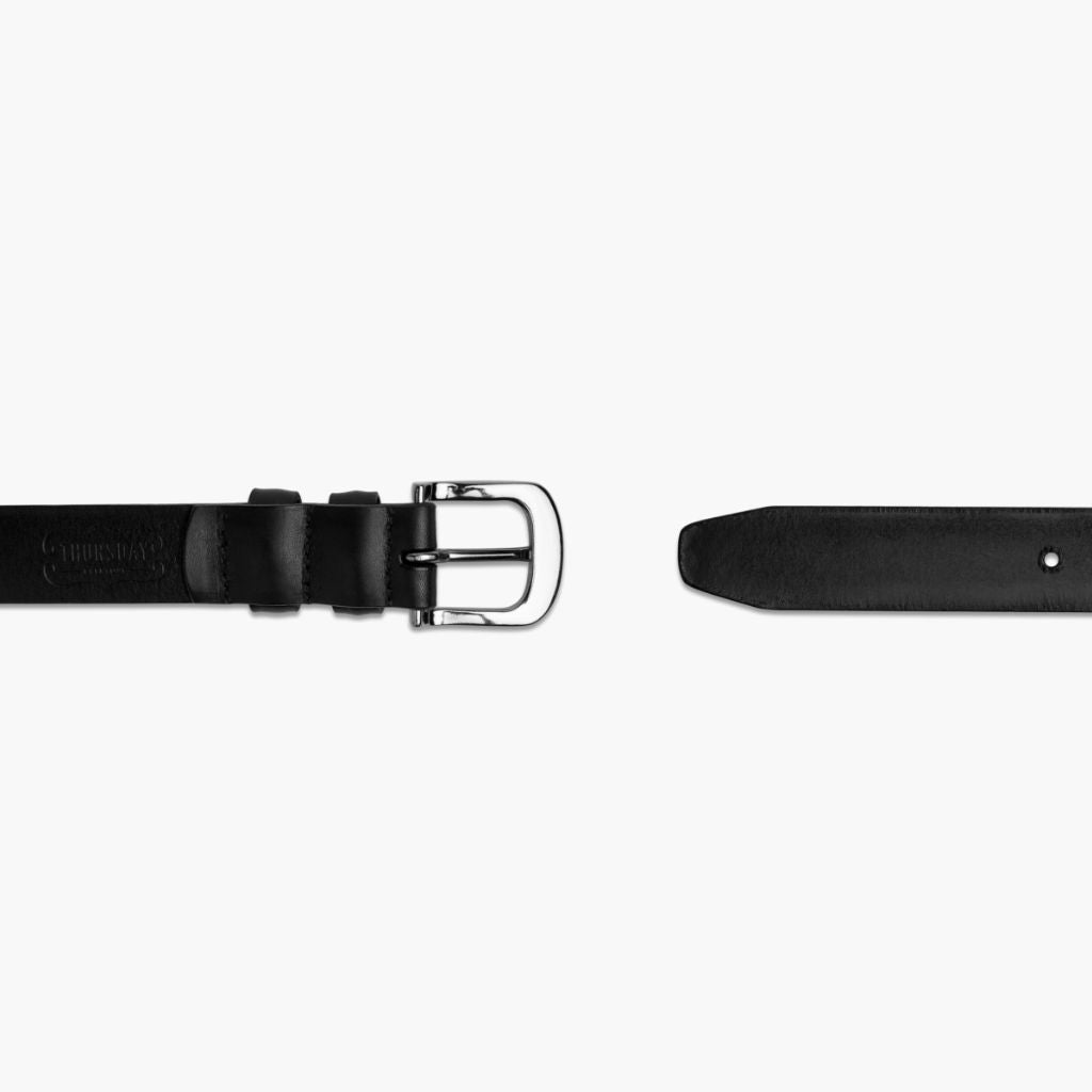 Men's Refined Leather Belt | Black