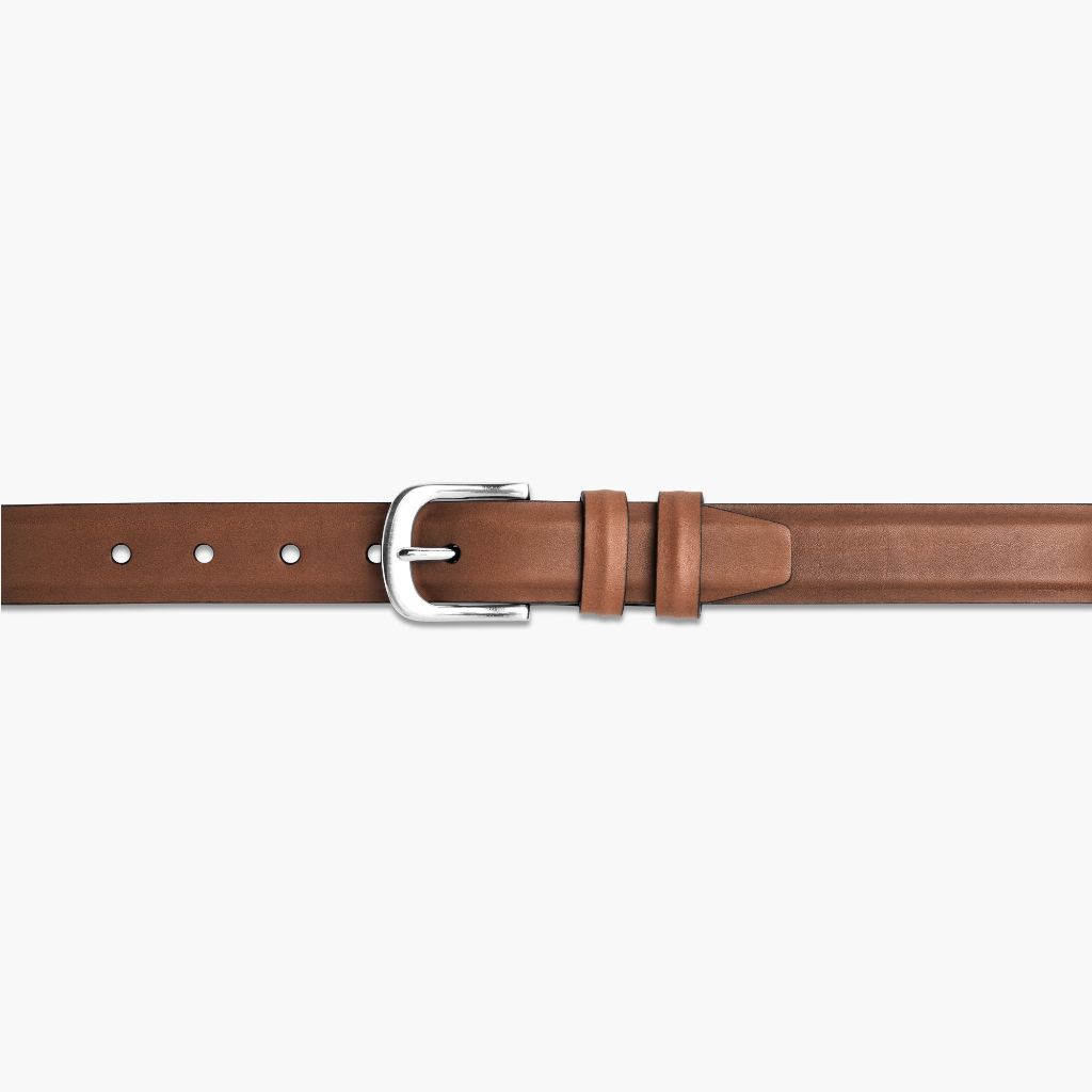 Men's Refined Leather Belt | Chestnut
