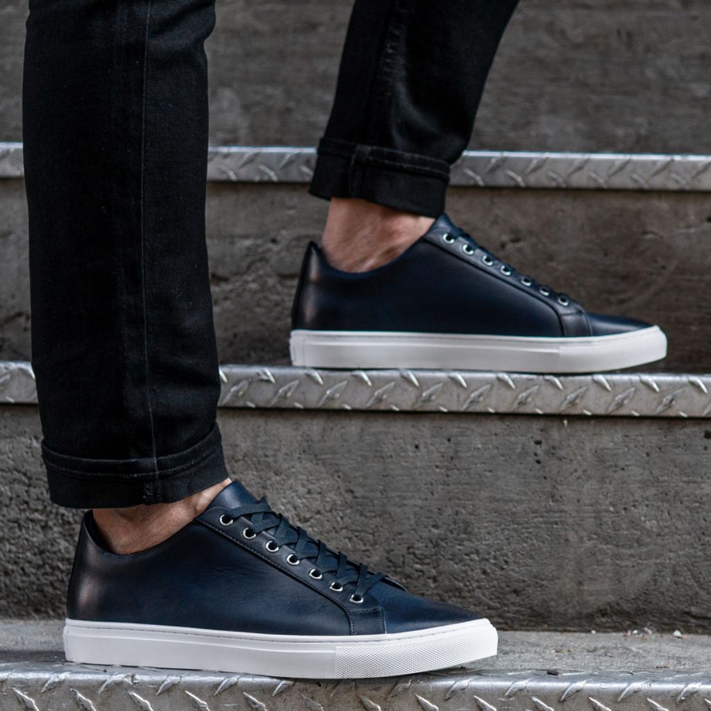 [S] Premier Low Top | Deep Blue