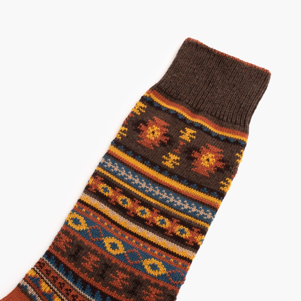 Men's Southern Sun Sock | Umber