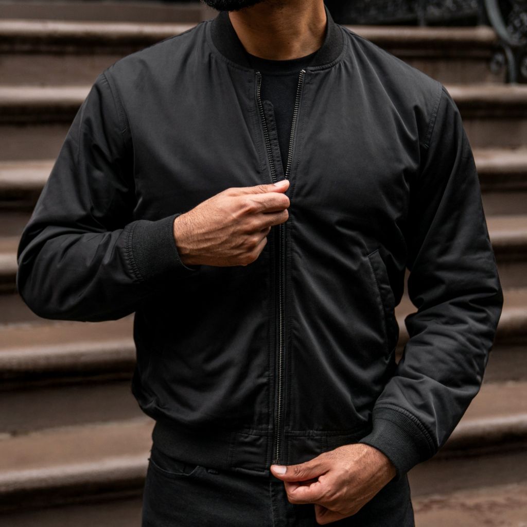 Union Bomber Jacket | Black