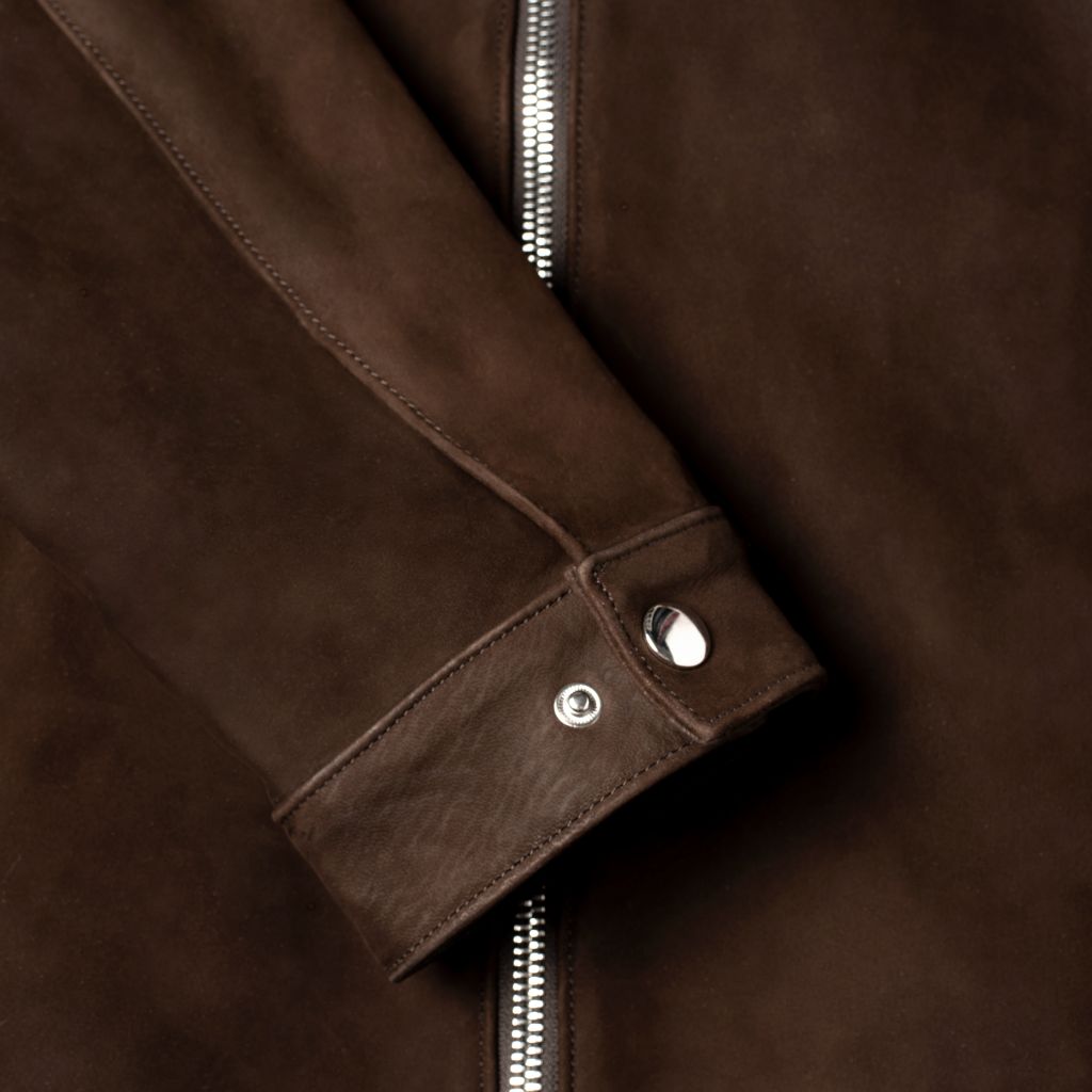 Racer Jacket | Tobacco (Nickel Hardware)