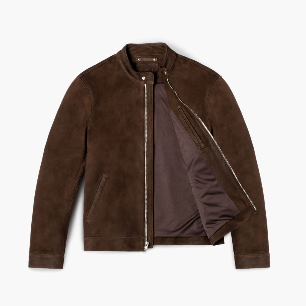 Racer Jacket | Tobacco (Nickel Hardware)