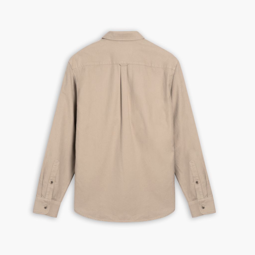 Solid Shirt | Taupe