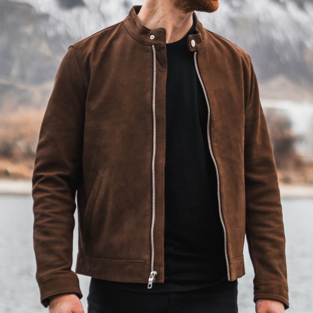 Racer Jacket | Tobacco (Nickel Hardware)