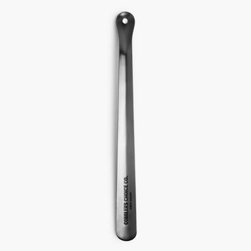 Cobbler's Choice 16" Metal Shoe Horn | Antique Pewter