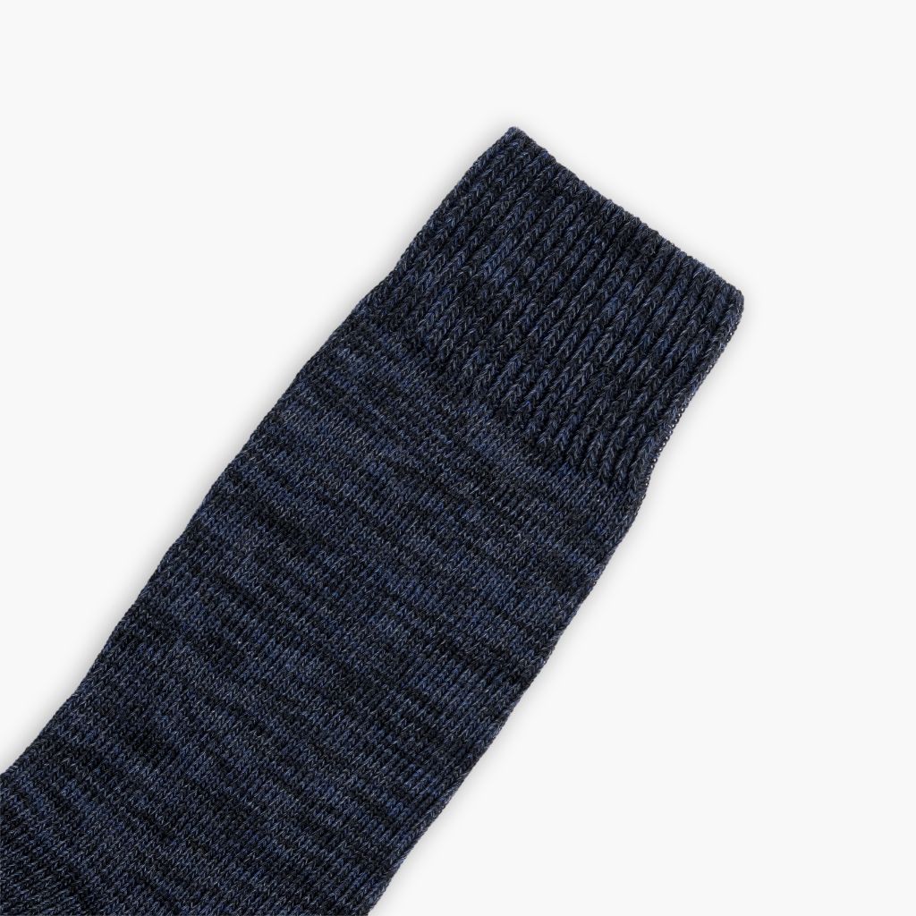 Women's Marled Sock | Midnight Blue