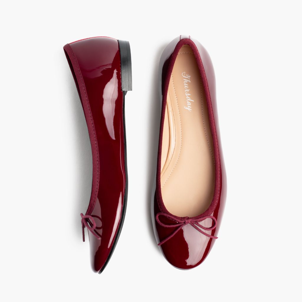 Tiny Dancer | Burgundy Patent