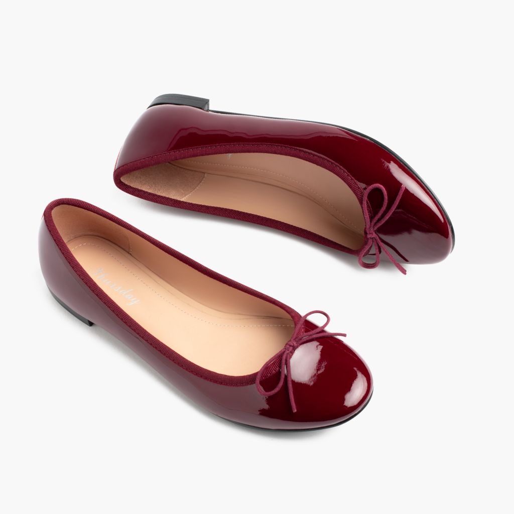 Tiny Dancer | Burgundy Patent