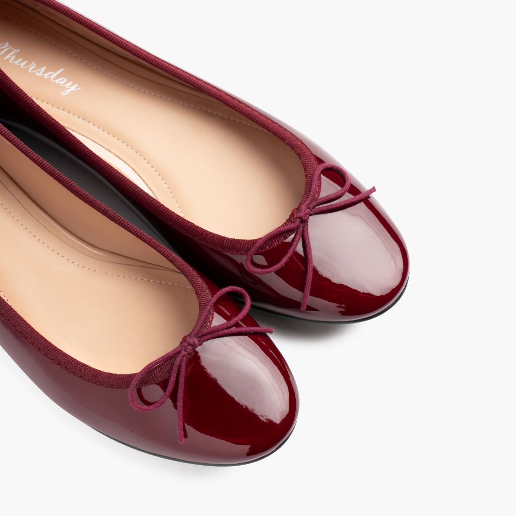 Tiny Dancer | Burgundy Patent