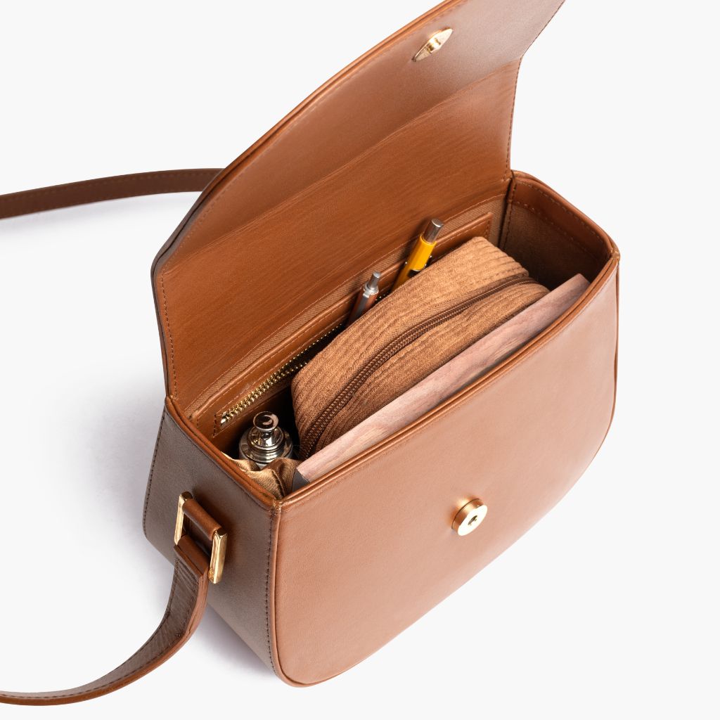 Crossbody Bag | Saddle