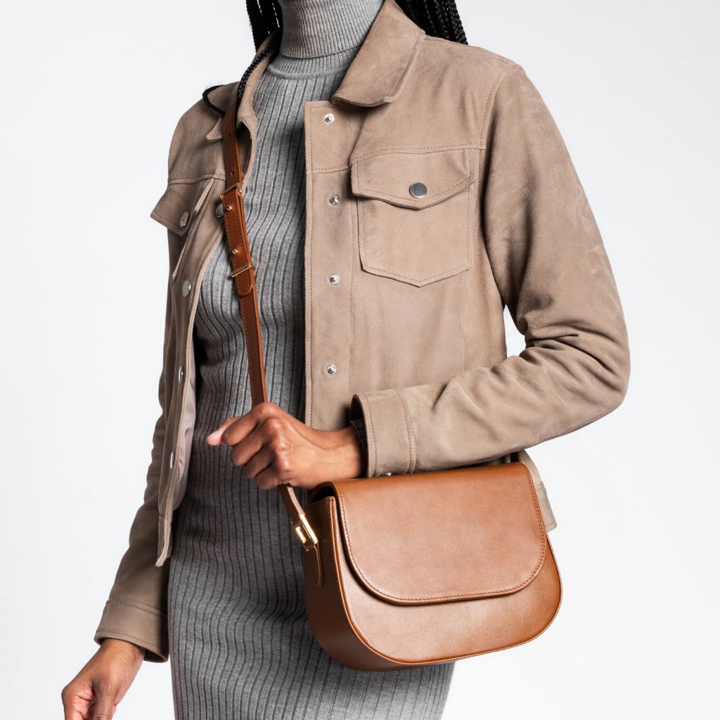 Crossbody Bag | Saddle