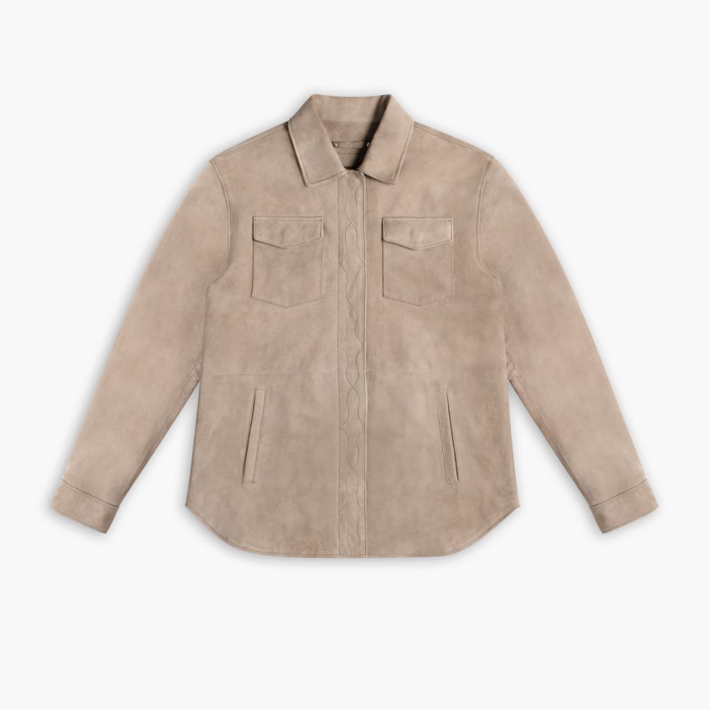 Dakota Shirt Jacket | Taupe