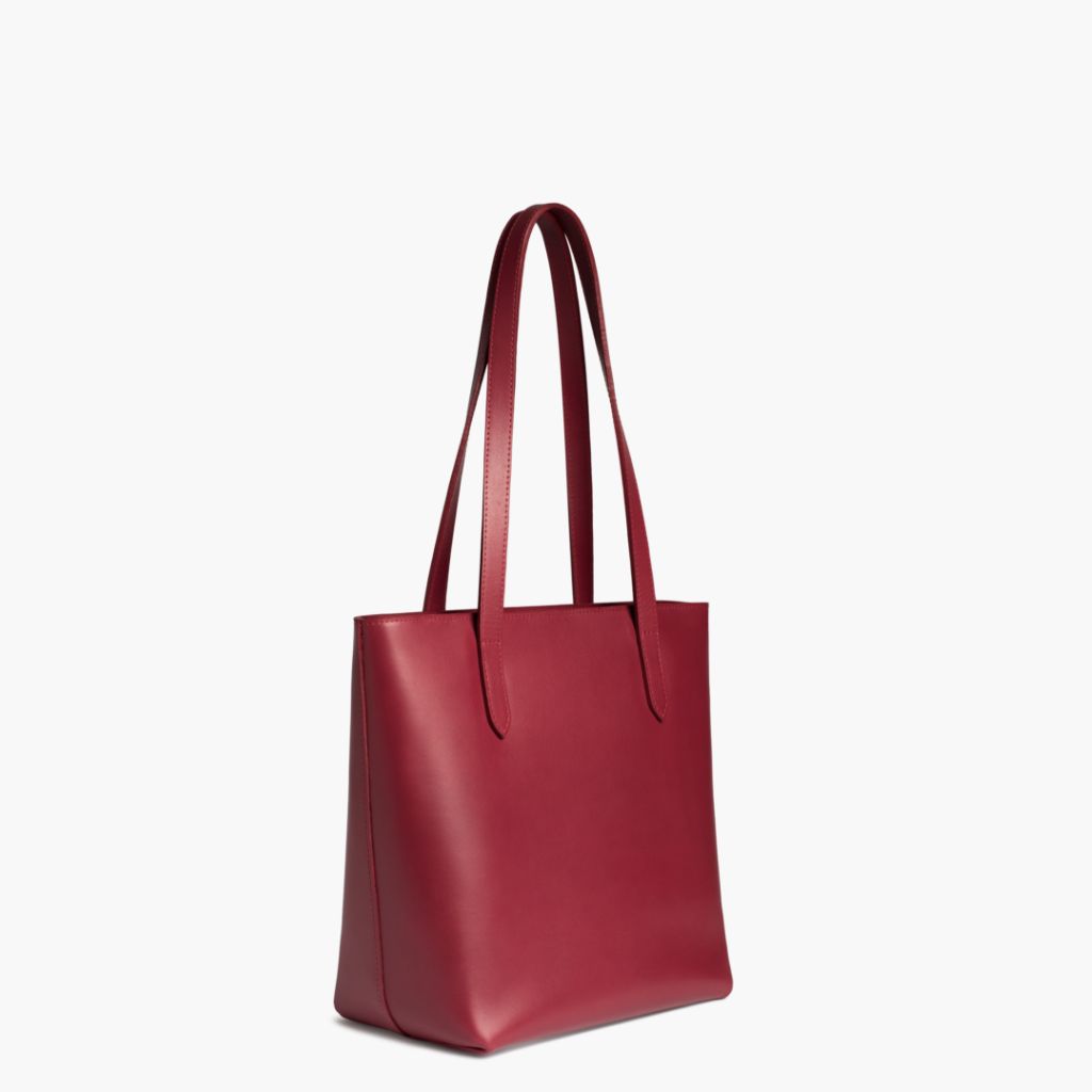 Everyday Tote | Red (M) (Zipper)