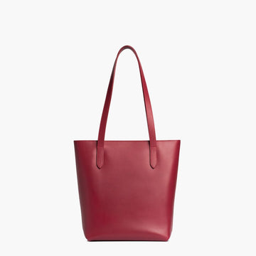 Everyday Tote | Red (M) (Zipper)