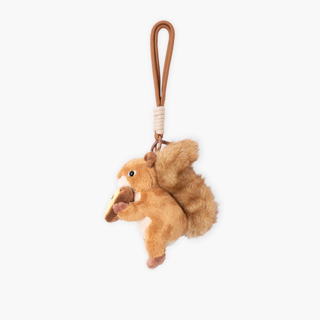 Plush Charm | Pizza Squirrel