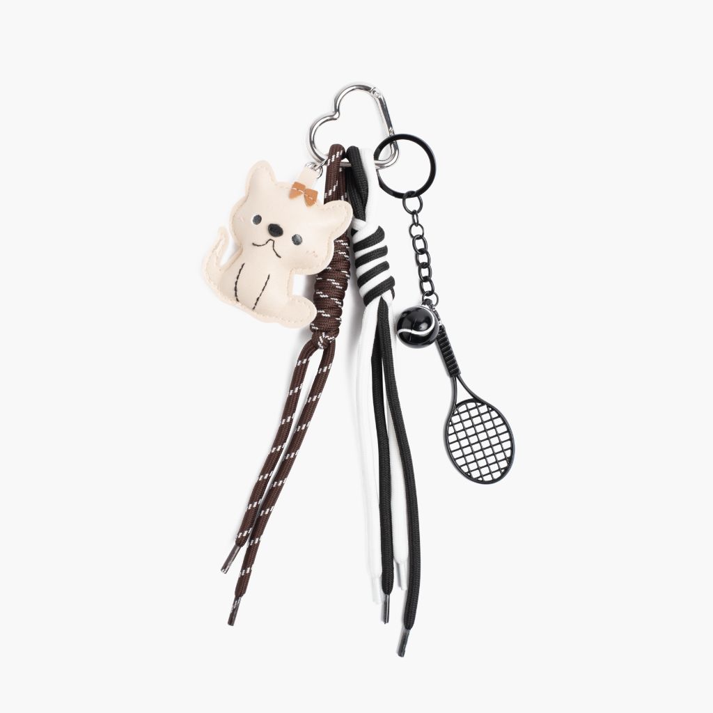 Stacked Charm | Beige Cat