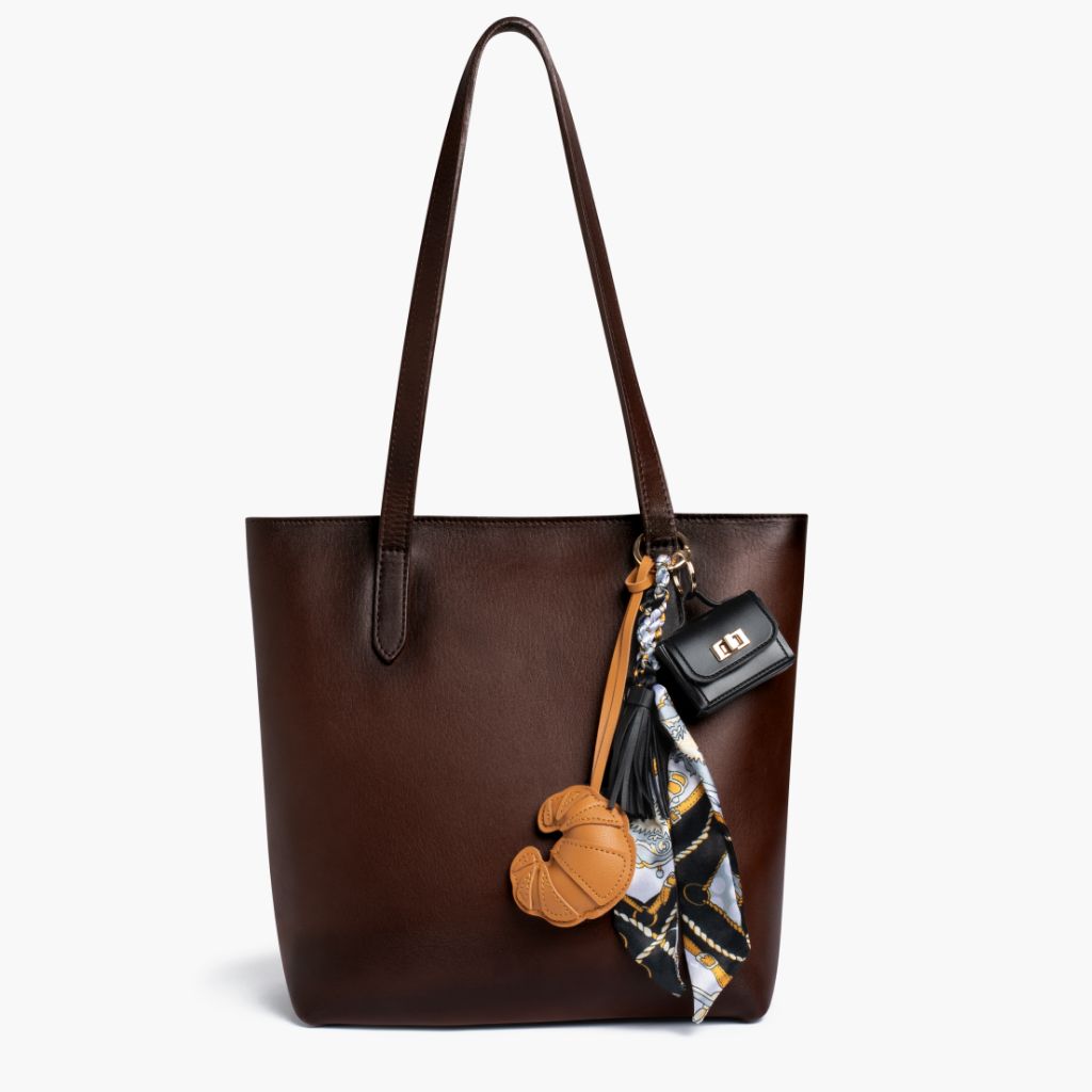 Stacked Charm | Black Purse