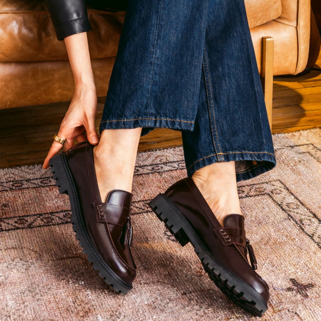 Tassel Penny | Burgundy