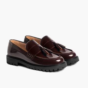 Tassel Penny | Burgundy
