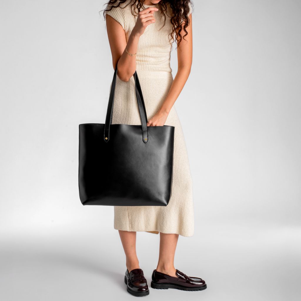 Everyday Tote | Black (XL) (Gold)
