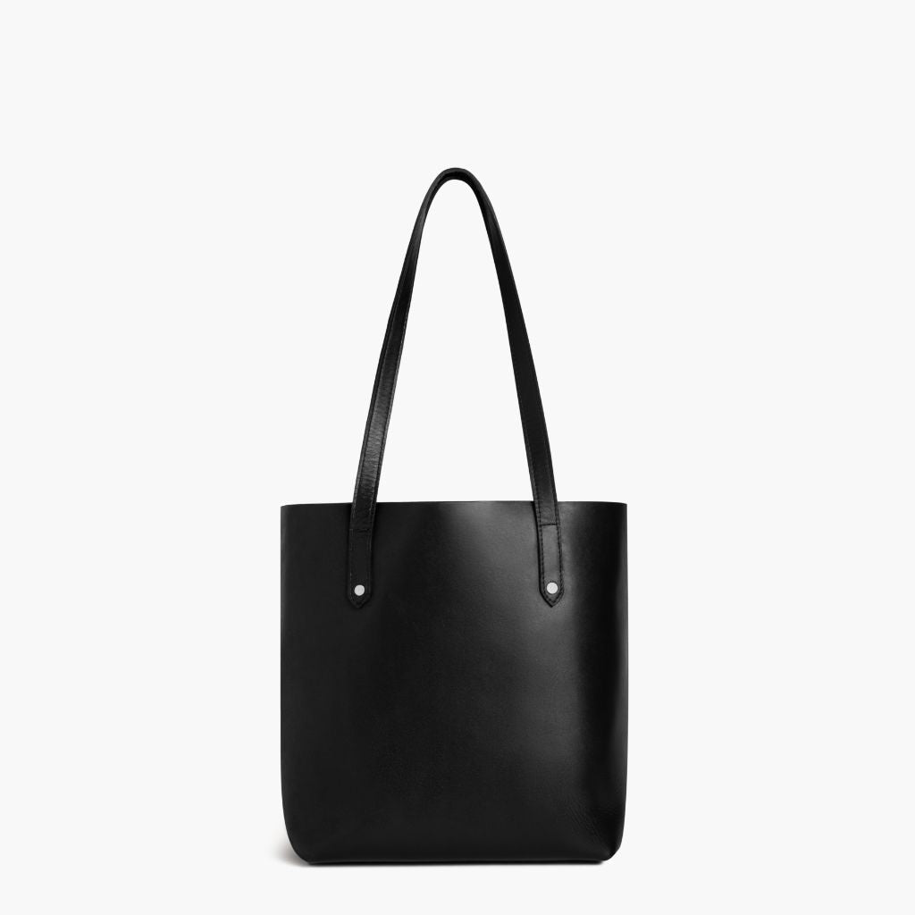 Everyday Tote | Black (M) (Silver)