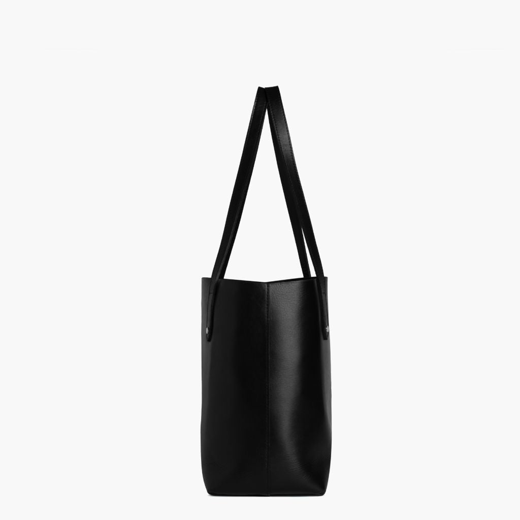 Everyday Tote | Black (M) (Silver)