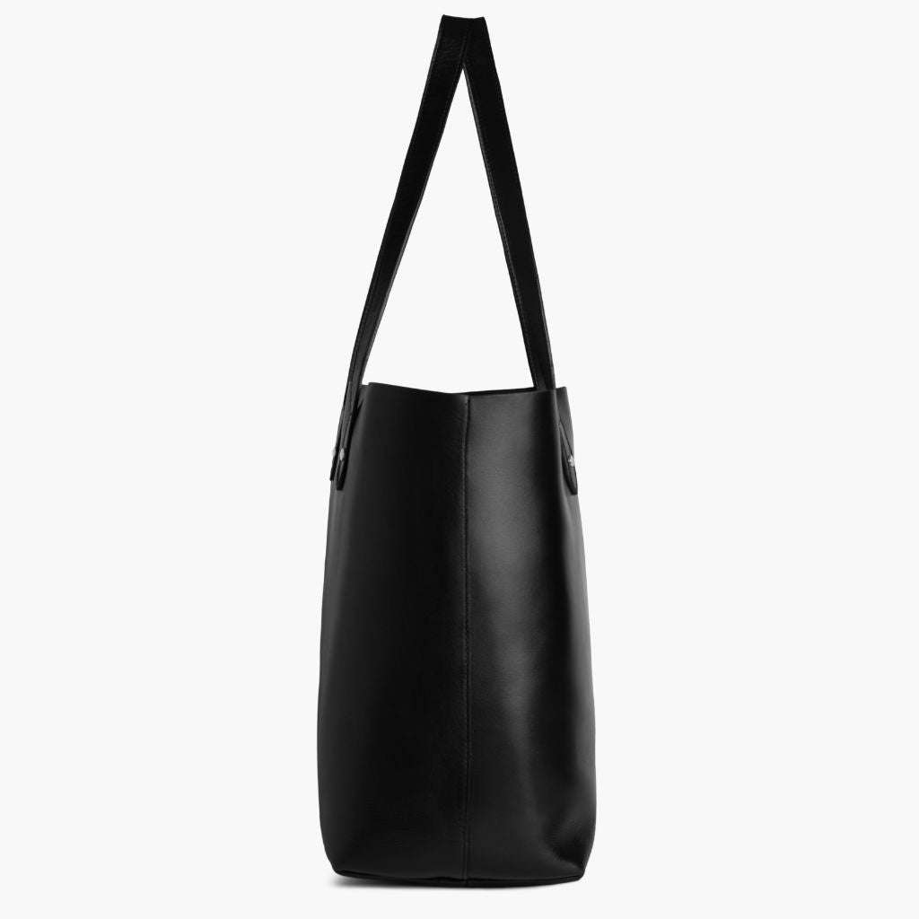 Everyday Tote | Black (XL) (Silver)