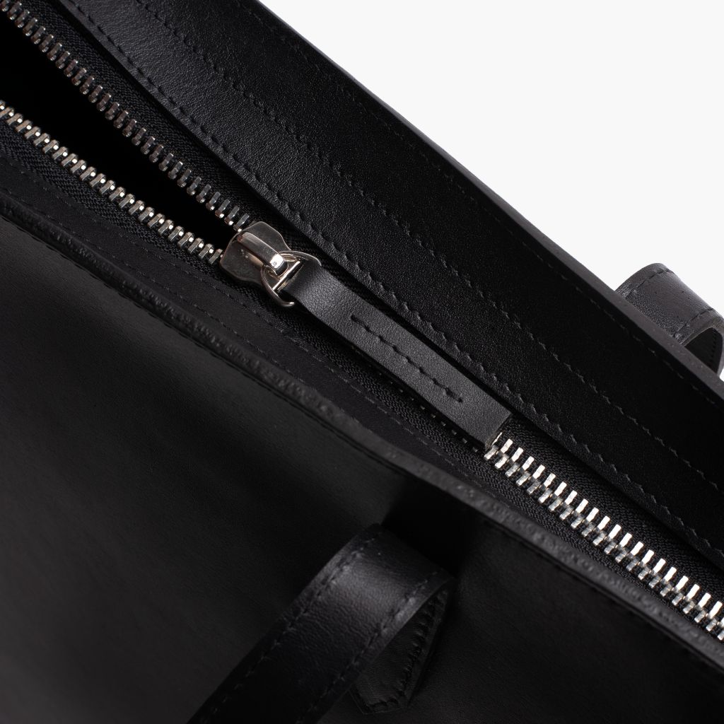 Everyday Tote | Black (L) (Zipper)