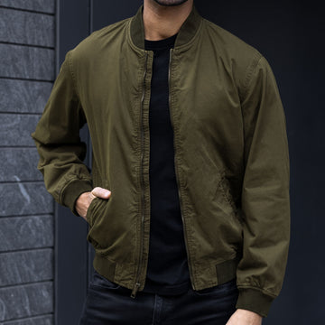 Alpha M Bomber | Army Green