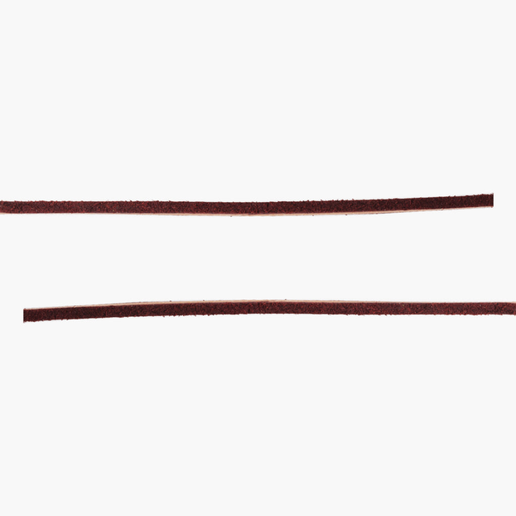 Leather Laces | Burgundy
