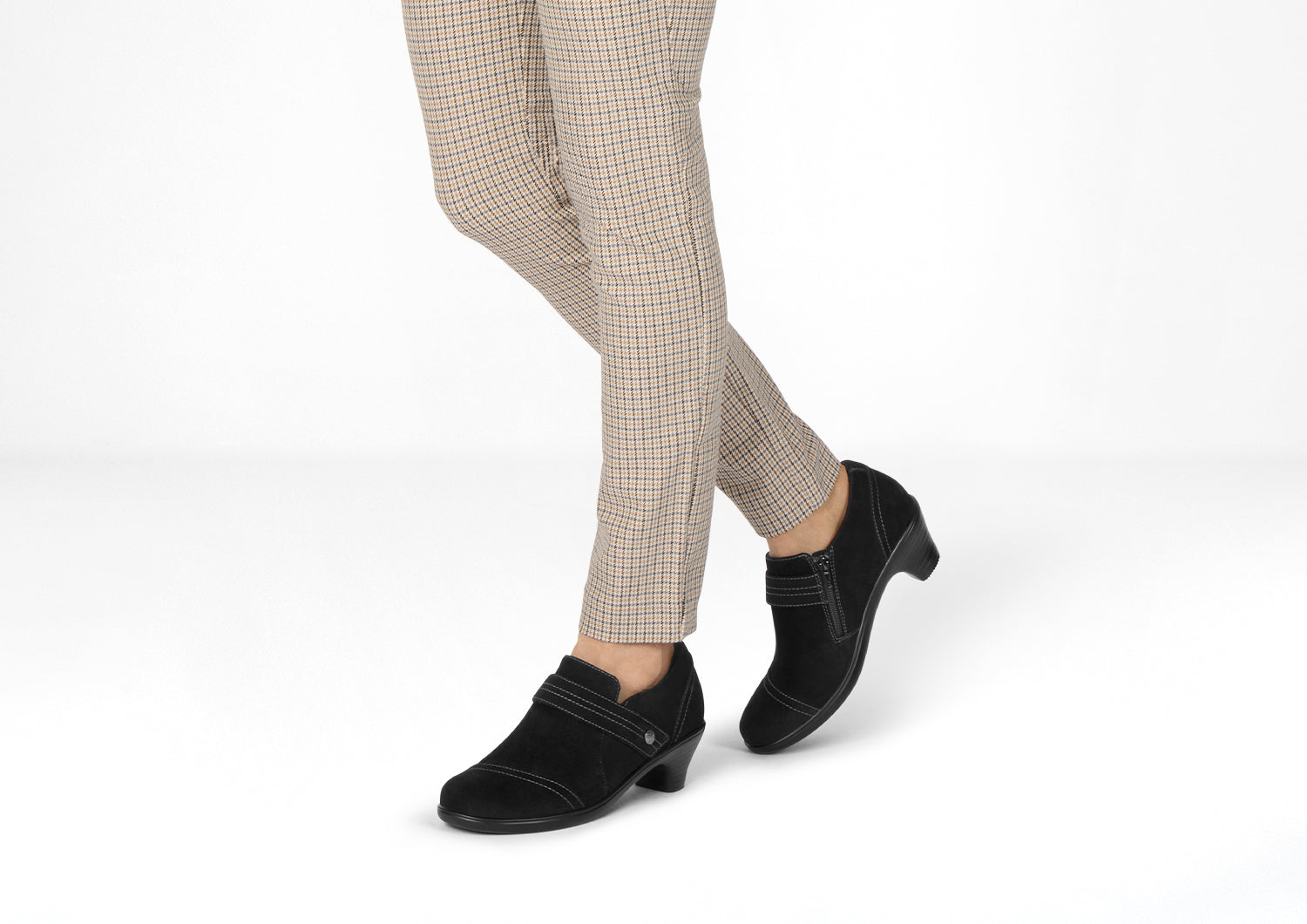 Eva - Black Suede