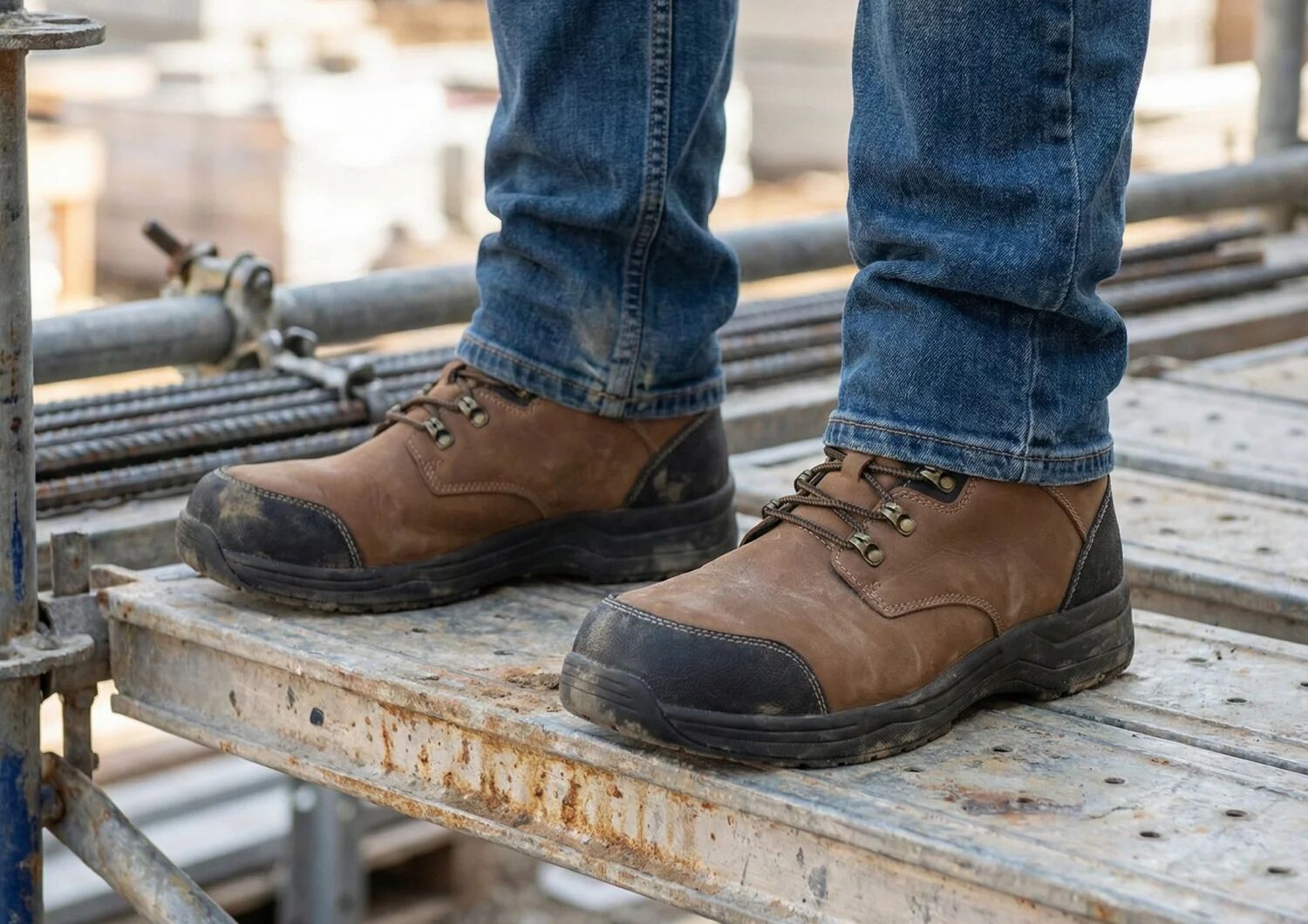 Granite Work Boots - Camel