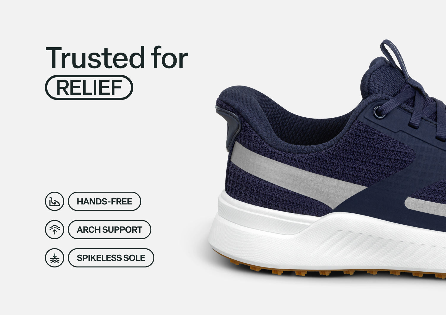 Fairway Hands-Free Golf - Navy/Silver