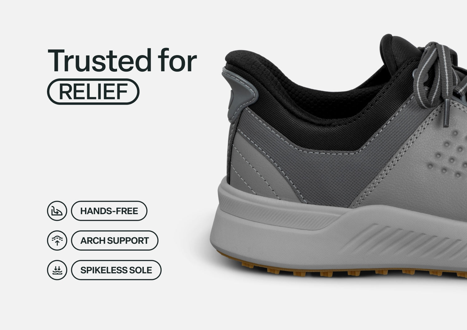 Birdie Hands-Free Golf - Gray