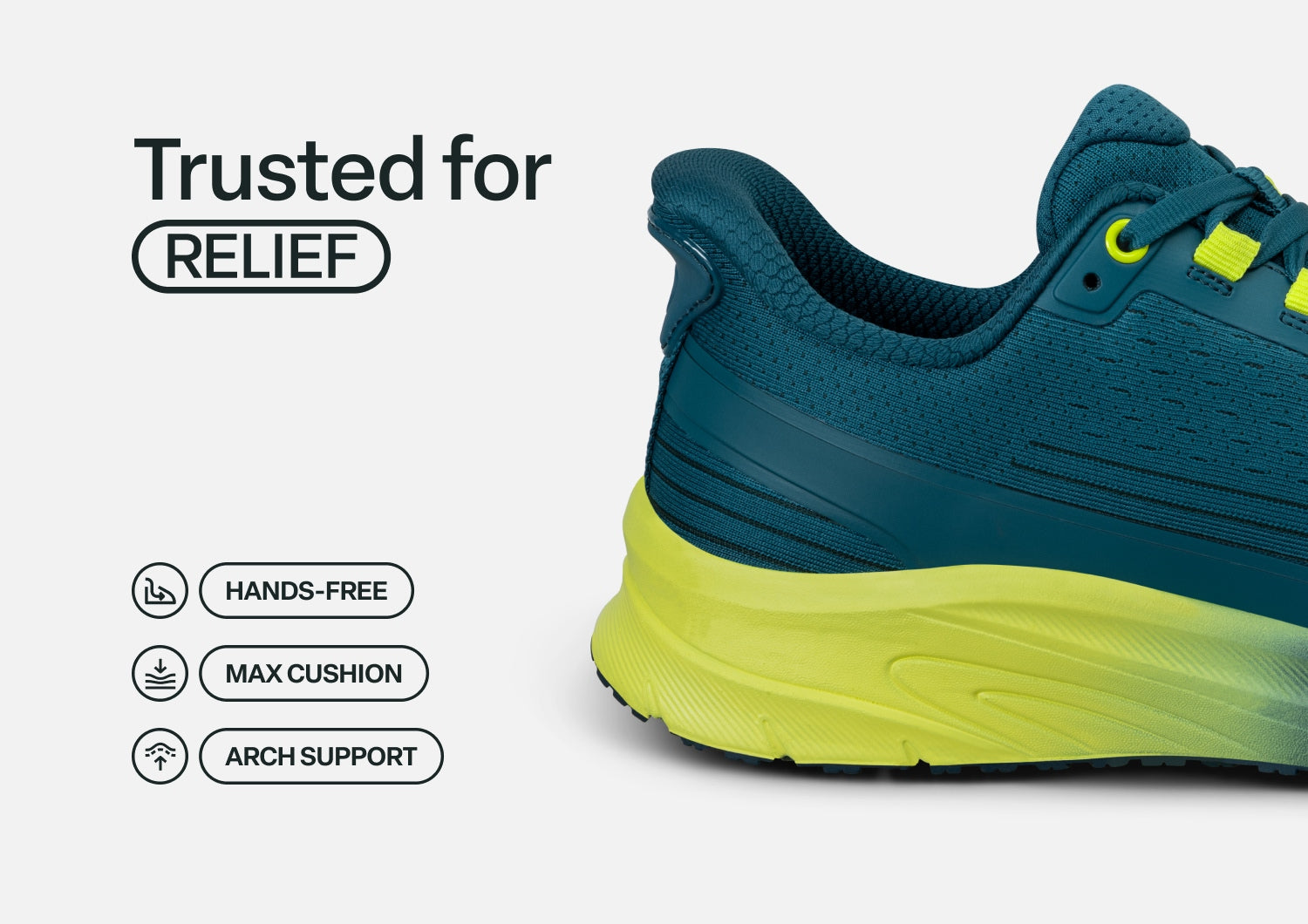Dash Hands-Free - Deep Sea Green/Yellow