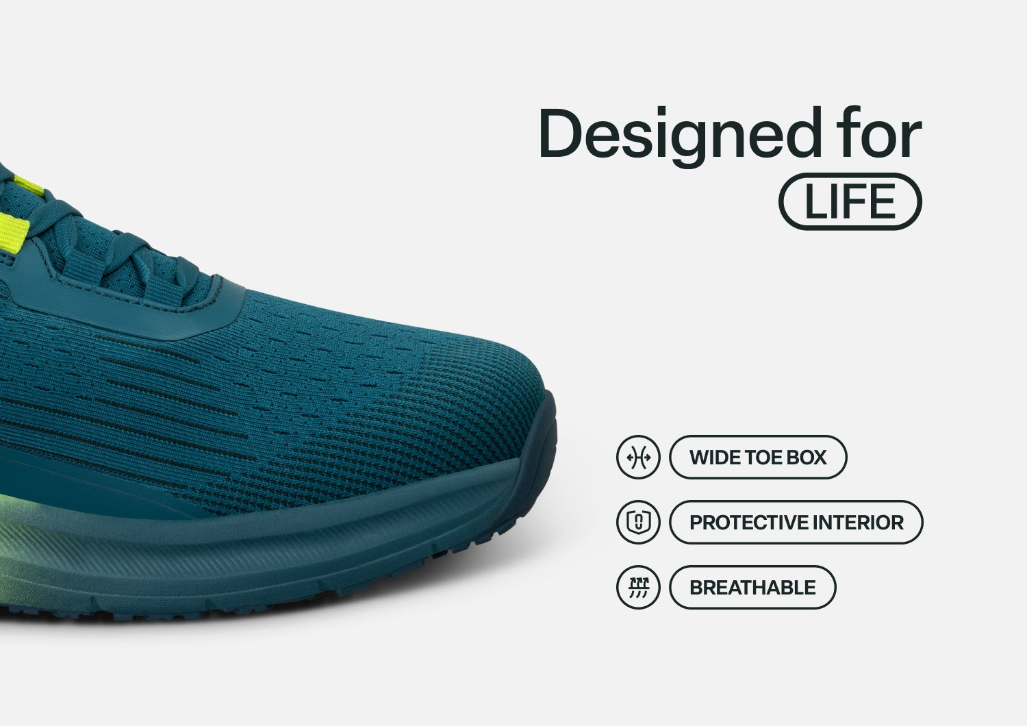 Dash Hands-Free - Deep Sea Green/Yellow