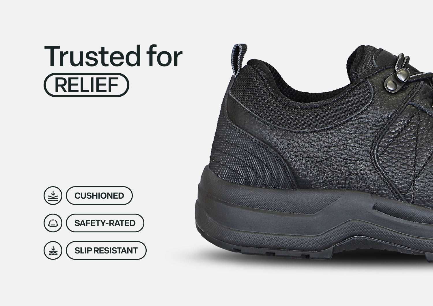 Basalt Work Shoes - Black